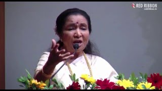 Asha Bhosle's speech during her album launch 'Talima Kanuku' by Gujarat CM Smt. Anandiben Patel video