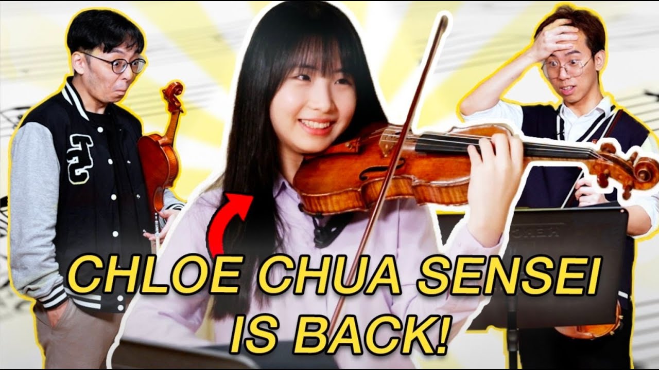 Violin Prodigy Chloe Chua Teaches Us the HARDEST Paganini Cadenza!