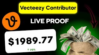 Vecteezy Se Paise Kaise Kamaye 💰 LIVE Earning Proof | AI Image Selling Ka Full Process 2025