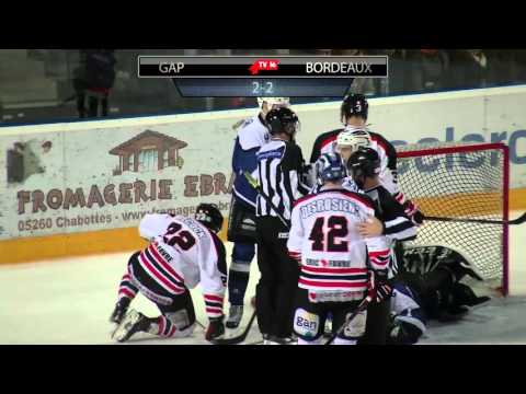 Résumé du Match Gap - Bordeaux (5-2) - Ligue Magnus  - TV16