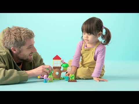 Конструктор LEGO Duplo Peppa Pig Сад та будиночок на дереві Пеппи (10431)