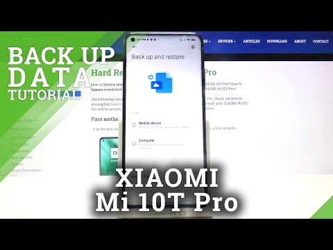How to Allow Backup Data in XIAOMI Mi 10T Pro – Create Google Backup Account