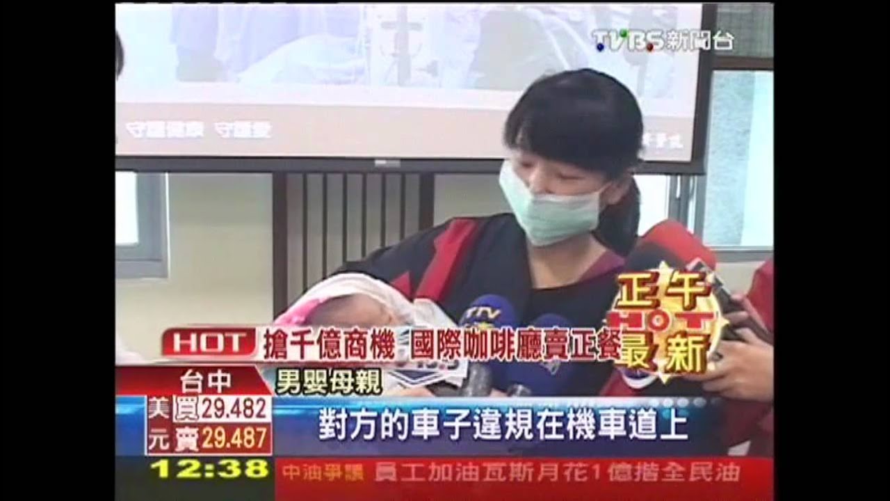 29週孕婦遭撞大出血 母子驚險獲救