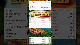 #日本株 #株初心者 #株式投資 #投資の勉強 #資産運用 #お金の勉強 #資産形成 #配当金活 #長期投資