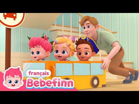 Les Roues de l'Autobus | EP23 | Chanter avec Bebefinn | Bebefinn français👶Chansons pour Enfants