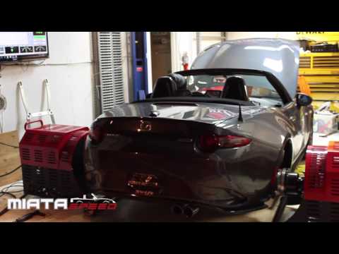 GReddy Supreme SP Axle-Back Exhaust on a 2017 Mazda MX-5 Miata ND