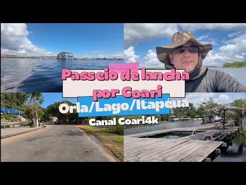🚤 Passeio de Lancha por Coari | Orla da Cidade, Lago de Coari e Comunidade do Itapéua