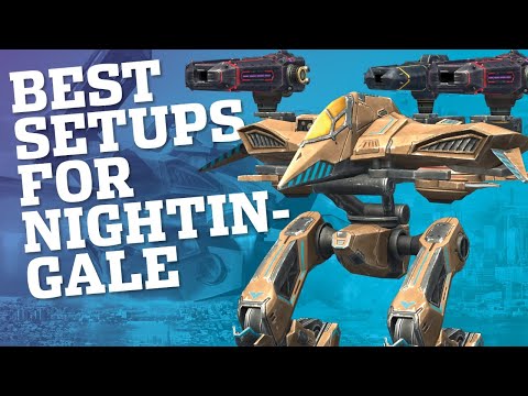 🔴 War Robots - Best Setups For The NEW Nightingale Robot | WR Live Stream Gameplay