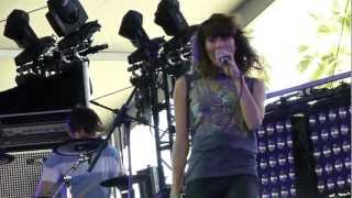 Dragonette - My Legs Go Out Late LIVE HD (2012) Coachella Music Festival
