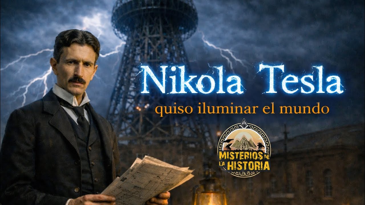 Tesla soñaba con iluminar el mundo, ⚡️😲  #NikolaTesla #torreWardenclyffe 