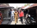 BUPATI SATONO PANTAU KONDISI PASAR MATANG SURI JAWAI SELATAN