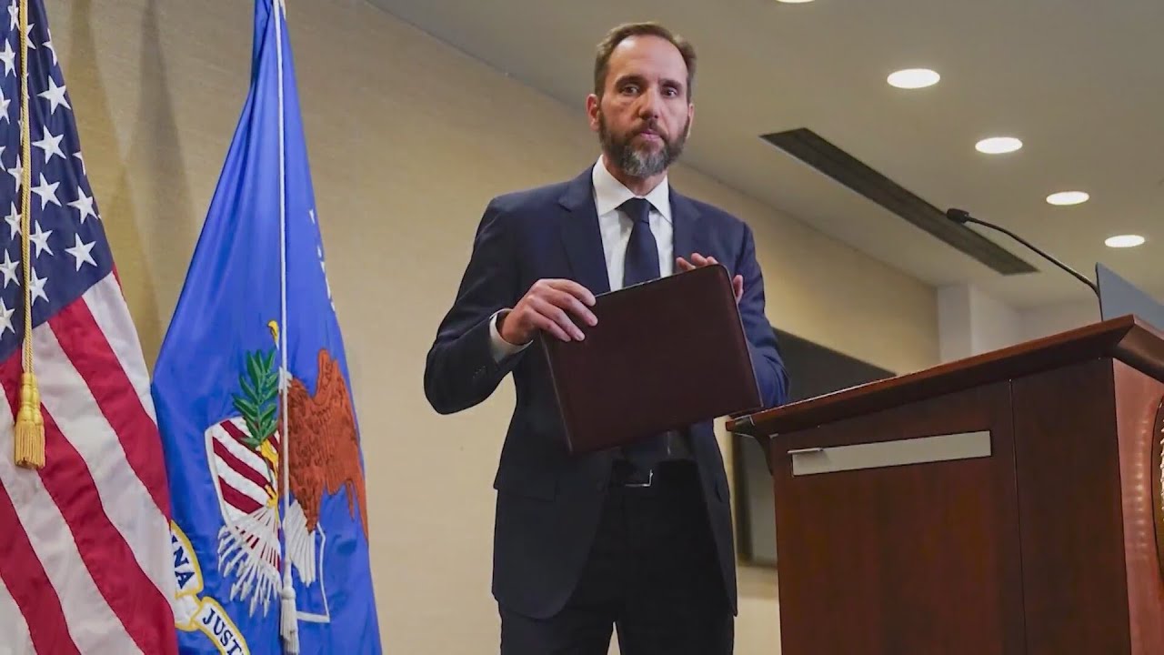 Justice Department releases special counsel Jack Smith's final report in Trump Jan. 6 case