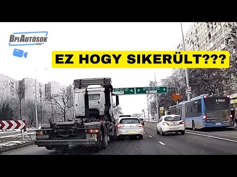 Beengedte a kamiont – pár másodperc múlva csattant a szerencsétlen golfos