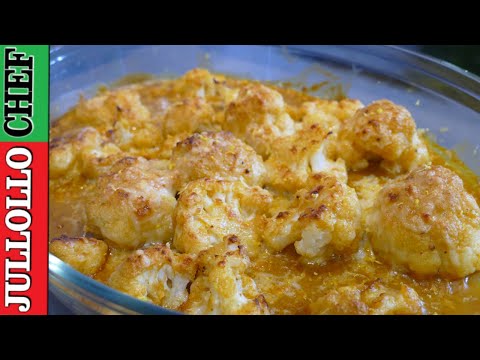 COLIFLOR ASADA CON VELOUTÉ DE MARISCO Y CURRY: LA MÁS SABROSA DE LA HISTORIA