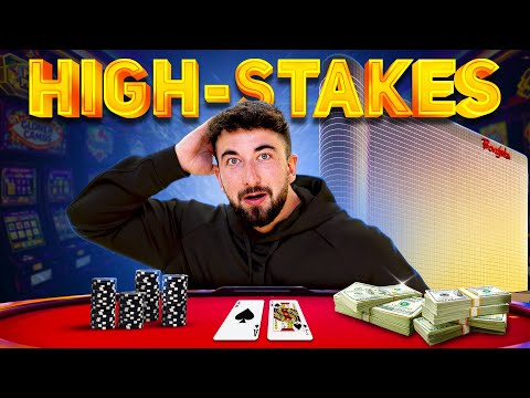 RISKING $15,000 IN ATLANTIC CITY! INSANE BLACKJACK SESSION!