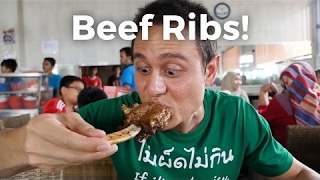 Makassar Indonesian Beef Ribs grilled Soup Konro Karebosi Video