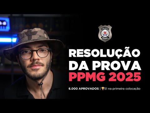 Prova Polícia Penal MG 2025: Resolução Completa | Método OBA