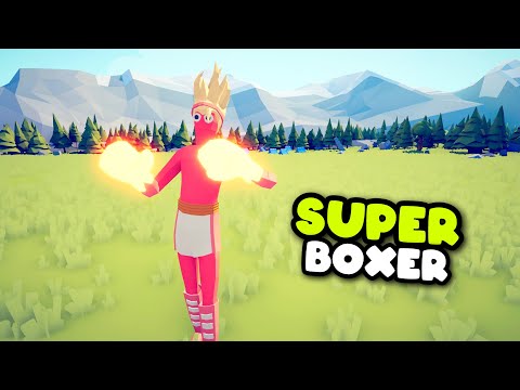 SUPER BOXER Vs ARMIES - LEGACY FACTION UPDATE - TABS - Totally Accurate Battle Simulator