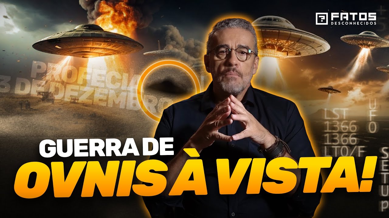 Guerra de OVNIs e alienígenas anunciada para 3 de dezembro de 2024! E se for verdade?