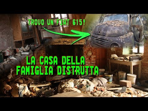 La casa abbandonata della famiglia distrutta dai debiti!