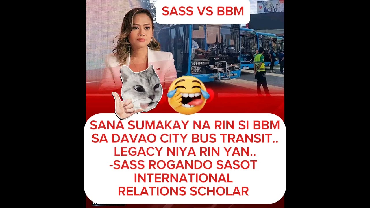 SASS SASOT VS BBM: SANA SUMAKAY SI BBM SA DAVAO CITY BUS TRANSIT #funny#comedy#jokes#foryou#shorts