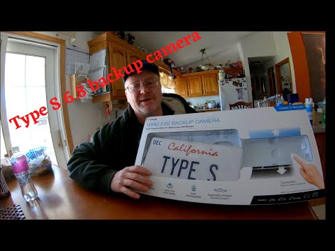 Type S 6.8 viewer backup camera
