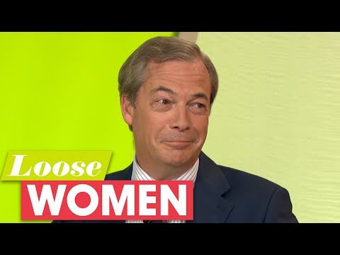 Nigel Farage Is Getting Quite Used to Not Being Liked | Loose Women