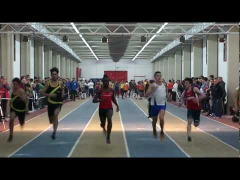 MANIFESTAZIONE REGIONALE INDOOR C.R. FIDAL LAZIO 60 piani Allievi Finale DE IACOVO Manuel