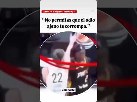 Esta jugadora creyó que quería dañarla pero en realidad la salvó #shorts #viral #deportes #humildad