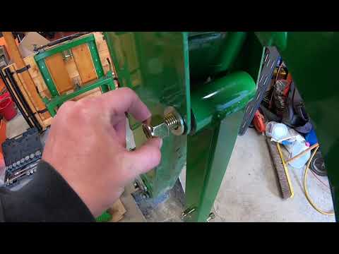 Bxpanded Thumb Install On John Deere 270b Backhoe