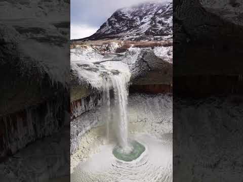 Salto del Agrio congelado ❄️🥶