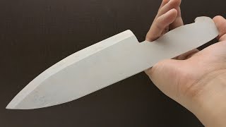 KFC Chicken/ sharpest Bone clay kitchen knife in the world (2018)