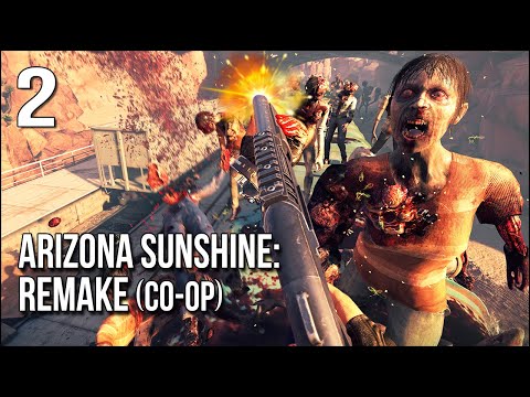 Arizona Sunshine Remake | Part 2 | The Battle On The Train With A Sniper At My Back