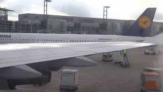 preview picture of video 'Aruna & Hari Sharma Boarded Lufthansa Flight LH 446 from Frankfurt to Denver, CO, USA Nov 05, 2013'