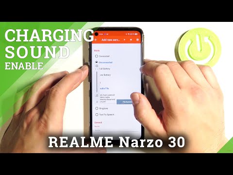 How to Change Battery Sound on REALME Narzo 30 - Install Battery Sound Notification App