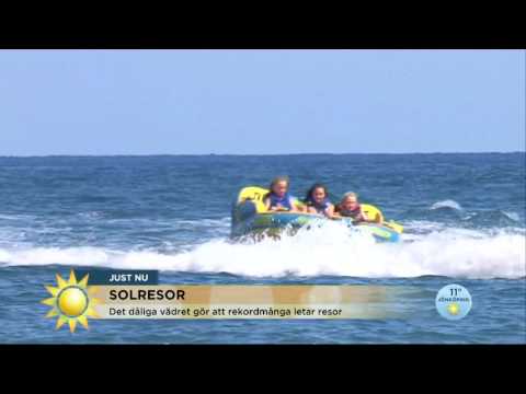 Trött på kylan? Här finns de billigaste solresorna - Nyhetsmorgon (TV4)