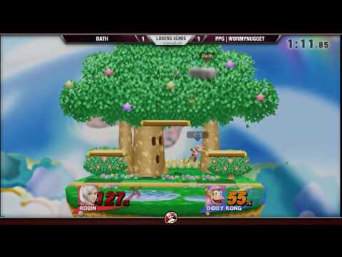 VS Weekly 2/23/17 - Losers Semis - Dath (Robin) vs. WormyNugget (Diddy) - Smash 4