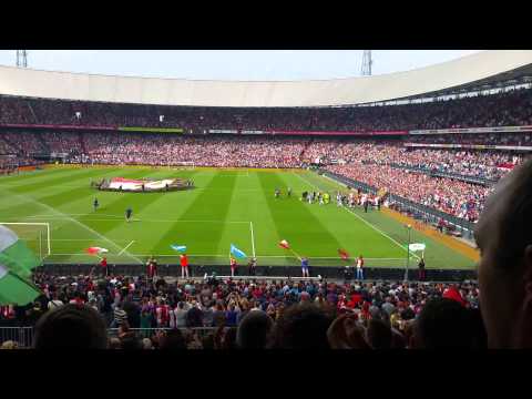 Feyenoord - Willem II 1-0 | 13-09-15 Opkomst Vak H