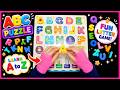 ABC Puzzle Learn ABC Alphabet A Z Fun Letter Game Part 1