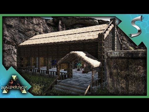 CASTLE HORSE STABLES BUILD! - Ark: RAGNAROK [DLC Gameplay S3E86]