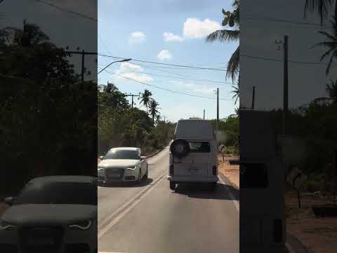 Chegando em São Miguel do Gostoso, RN, passando por Monte Alegre.