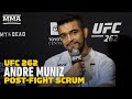 UFC 262: Andre Muniz Reacts To Breaking Jacare Souza's Arm, Calls Out Nick Diaz - MMA Fighting