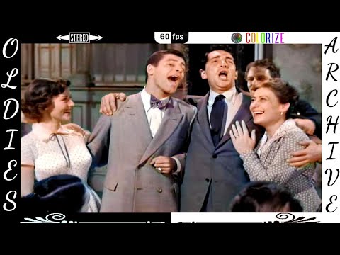 Dean Martin - That's Amore (Film, 1953) [Colorize + Stereo Mix + 60fps]