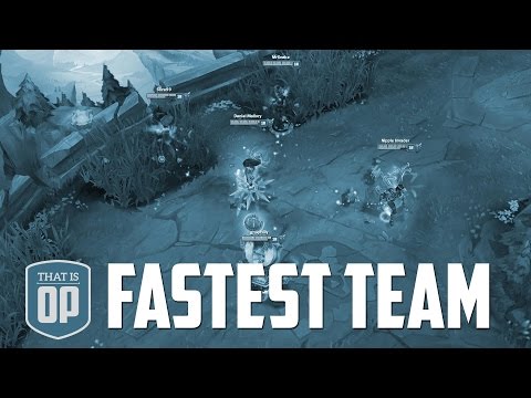 Crossing the Rift in 12 Seconds - THE FASTEST TEAM EVER - League of Legends World Records