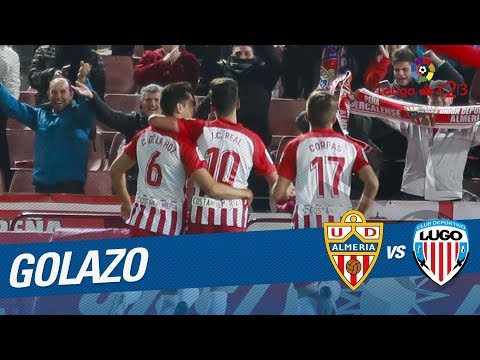 Golazo de Juan Carlos (1-0) UD Almería vs CD Lugo