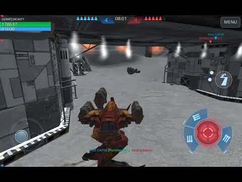War Robots Shocktrain has bug that allows it to ricochet thru walls!
