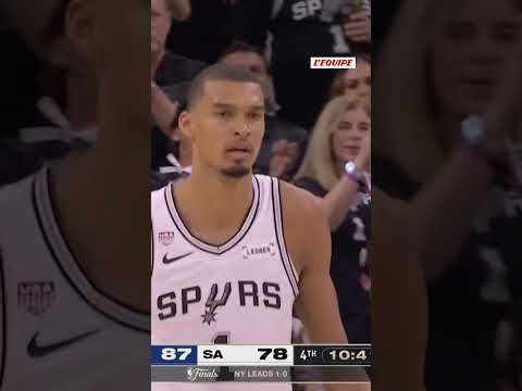 ​🏀​ Wemby n'a pas réussi à éviter une deuxième défaite des Spurs en finale NBA #basket #nba #wemby