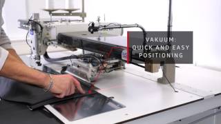 Швейный автомат для обработки гульфика BASS 5400 ASS video