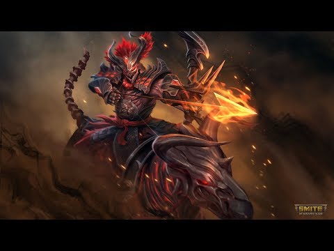 Smite - Skin hachiman Oni Musha + Partida (Odisea 2018)