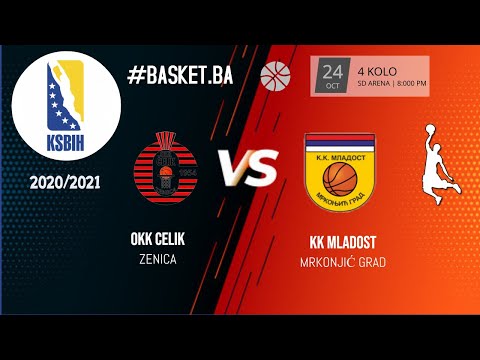 OKK Čelik vs KK Mladost - 4. kolo - KSBIH - 2020/2021